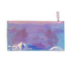 Smily Unicorn Pencil Pouch with Drift Glitter