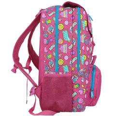 Fancy Backpack pink side