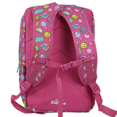 Fancy Backpack pink back side
