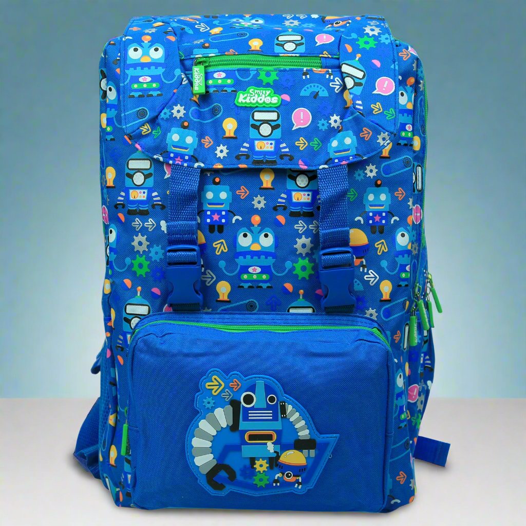 Buy Smily Fancy School Backpack Blue Online in India Smily Kiddos