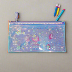 Smily glitter pencil pouch