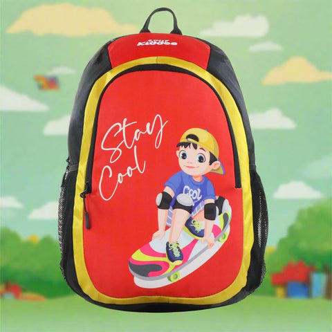Image of Smily kiddos Junior Stay Cool Backpack - Red