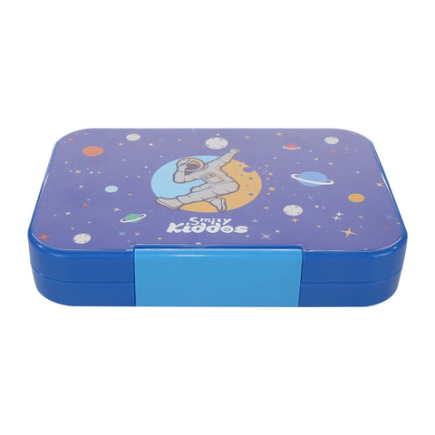 Image of Smily Kiddos Bento lunch box-Space Theme Blue