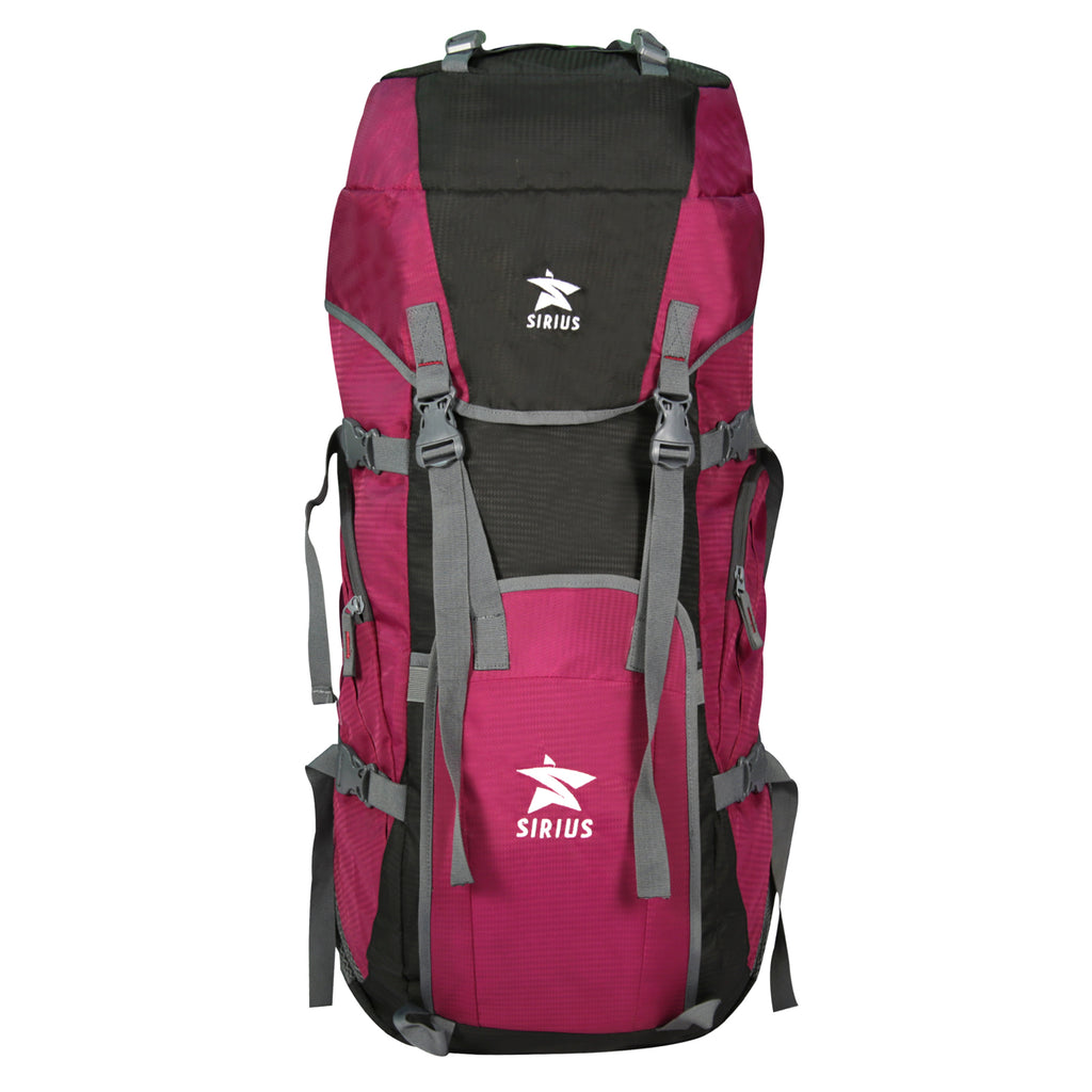 SIRIUS Trekking Bag Purple & Grey - 65ltrs – Smily Kiddos