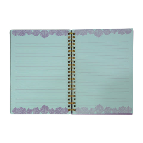 Image of Twinkle Metallic Spiral Notebook Purple