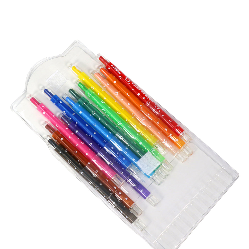 Smily Twist Crayons - Pack of 12