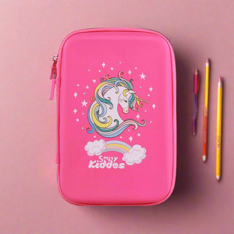 Image of Smily kiddos Single Compartment Rainbow Unicorn - Pink