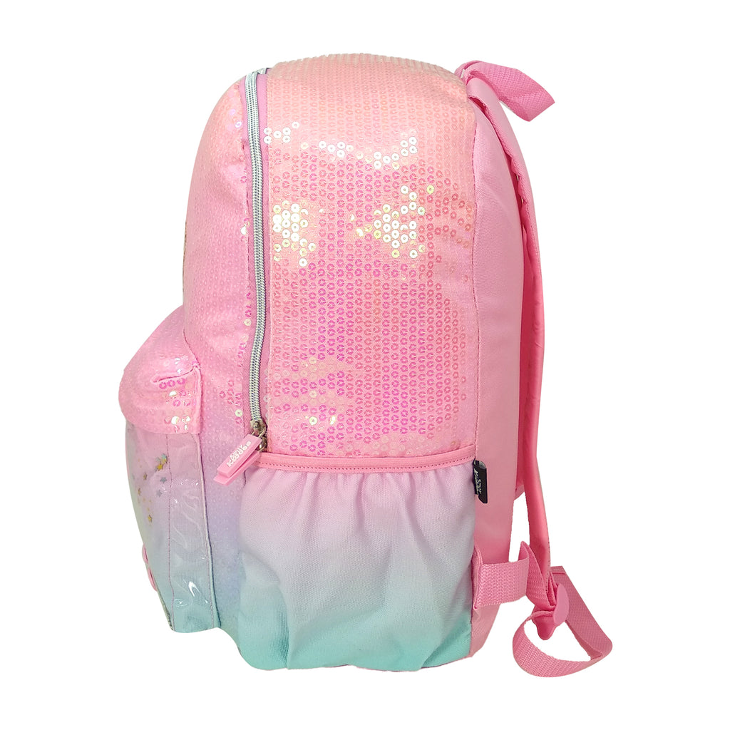 Unicorn Charm Backpack For Girls - Pink