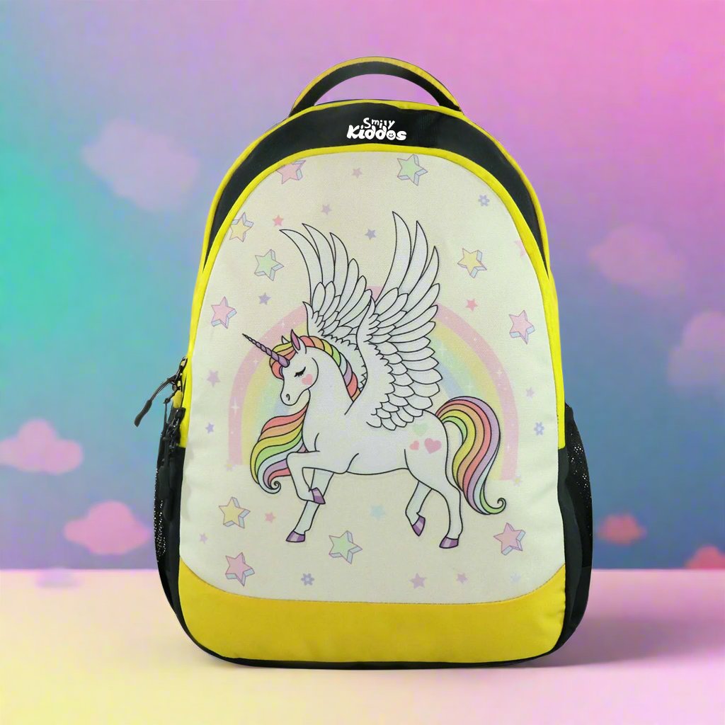 Smily Kiddos Junior Unicorn Theme School Bag