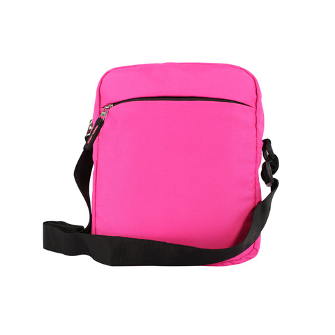 Image of Mike Solid Messenger Bag - Dark Pink