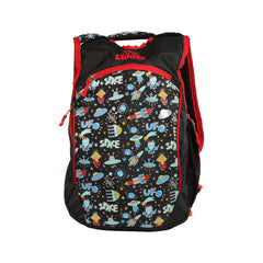 Smily Space theme combo-backpack, sling bag, messenger bag, lunch bag and pouch