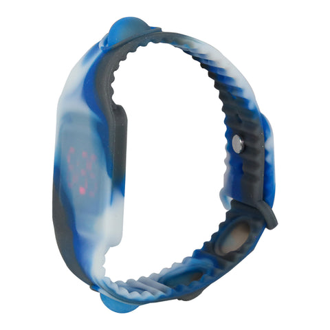 Image of Smily Kiddos Fancy Digital watch-white blue