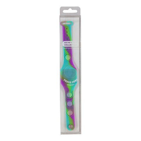 Image of Smily Kiddos Fancy Digital watch- Green Purple