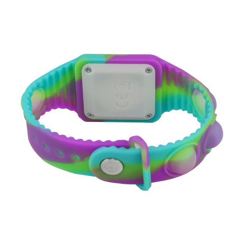 Image of Smily Kiddos Fancy Digital watch- Green Purple