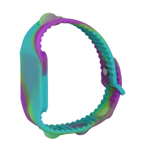 Image of Smily Kiddos Fancy Digital watch- Green Purple