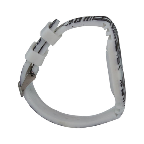 Image of Smily Kiddos Fancy Digital watch- white black