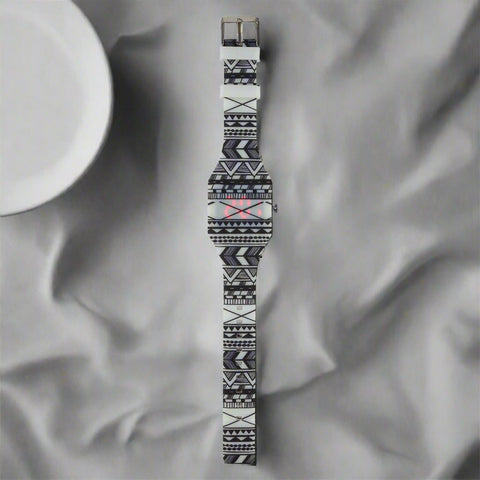 Image of Smily Kiddos Fancy Digital watch- white black