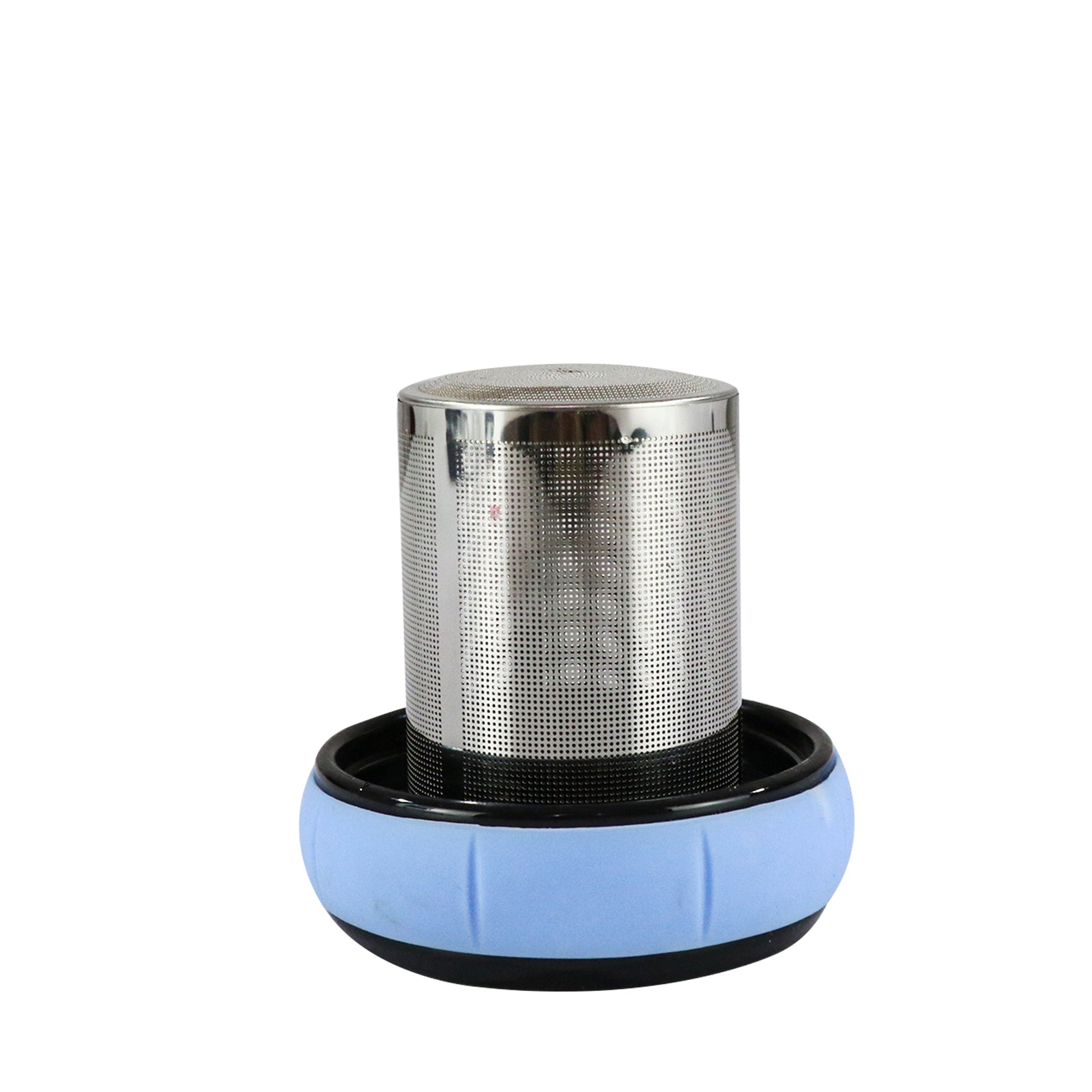 Smily Kiddos Glass bottles with Removable Stainless Steel Infuser BLUE