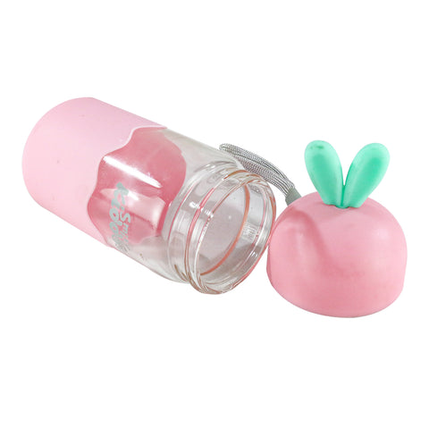 Image of Smily Kiddos Glass bottles for Kids Pink