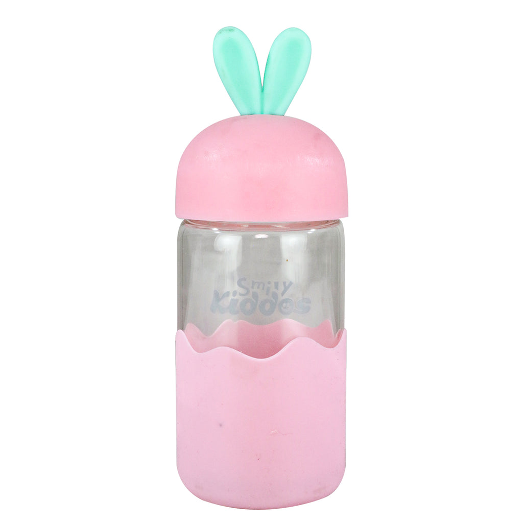 Smily Kiddos Glass bottles for Kids Pink
