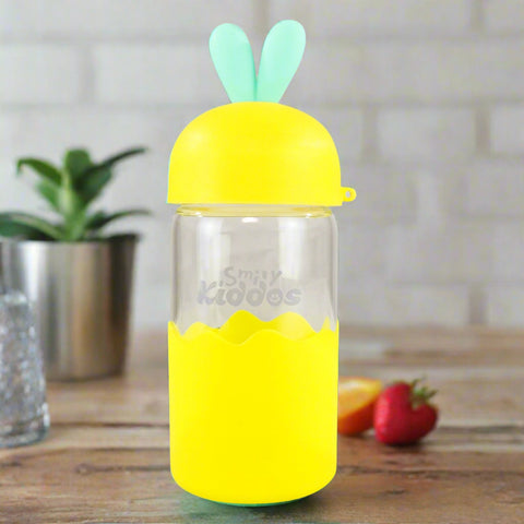 Image of Smily Kiddos Glass bottles for Kids Yellow