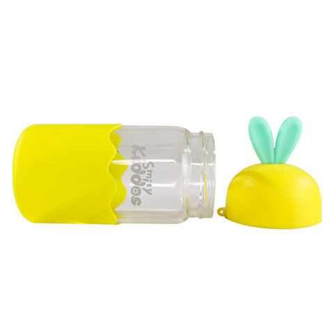 Image of Smily Kiddos Glass bottles for Kids Yellow