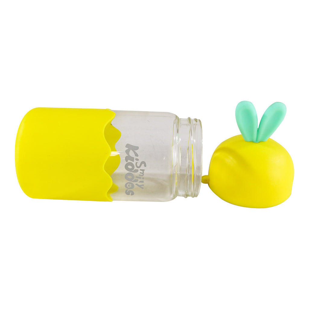 Smily Kiddos Glass bottles for Kids Yellow