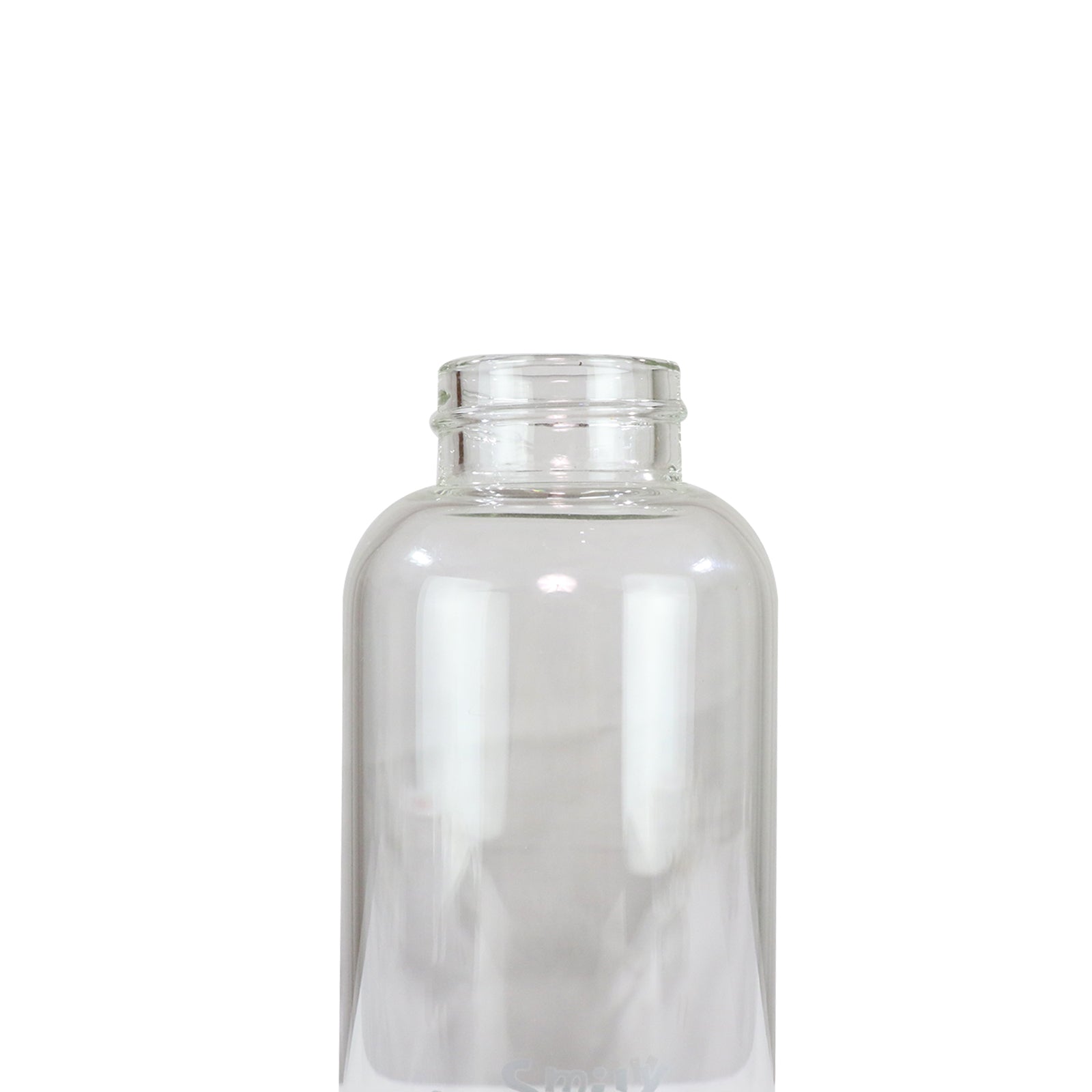 Smily Kiddos Glass bottles with Removable Stainless Steel Infuser Black