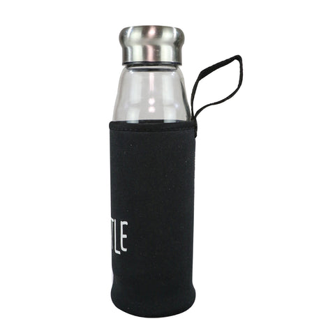 Image of Smily Kiddos Glass bottles with Removable Stainless Steel Infuser