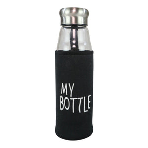 Smily Kiddos Glass bottles with Removable Stainless Steel Infuser