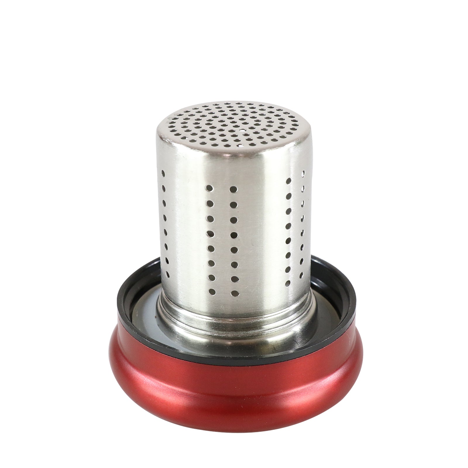 Smily Kiddos Glass bottles with Removable Stainless Steel Infuser Red