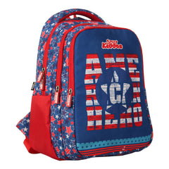 Smily kiddos American Hero Blue Backpack