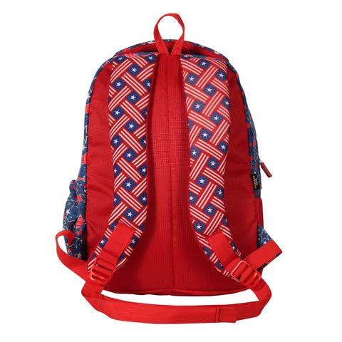 Image of Smily kiddos American Hero Blue Backpack