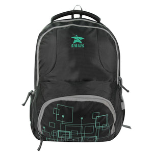 SIRIUS Laptop LTP  02 Backpack Green & Black