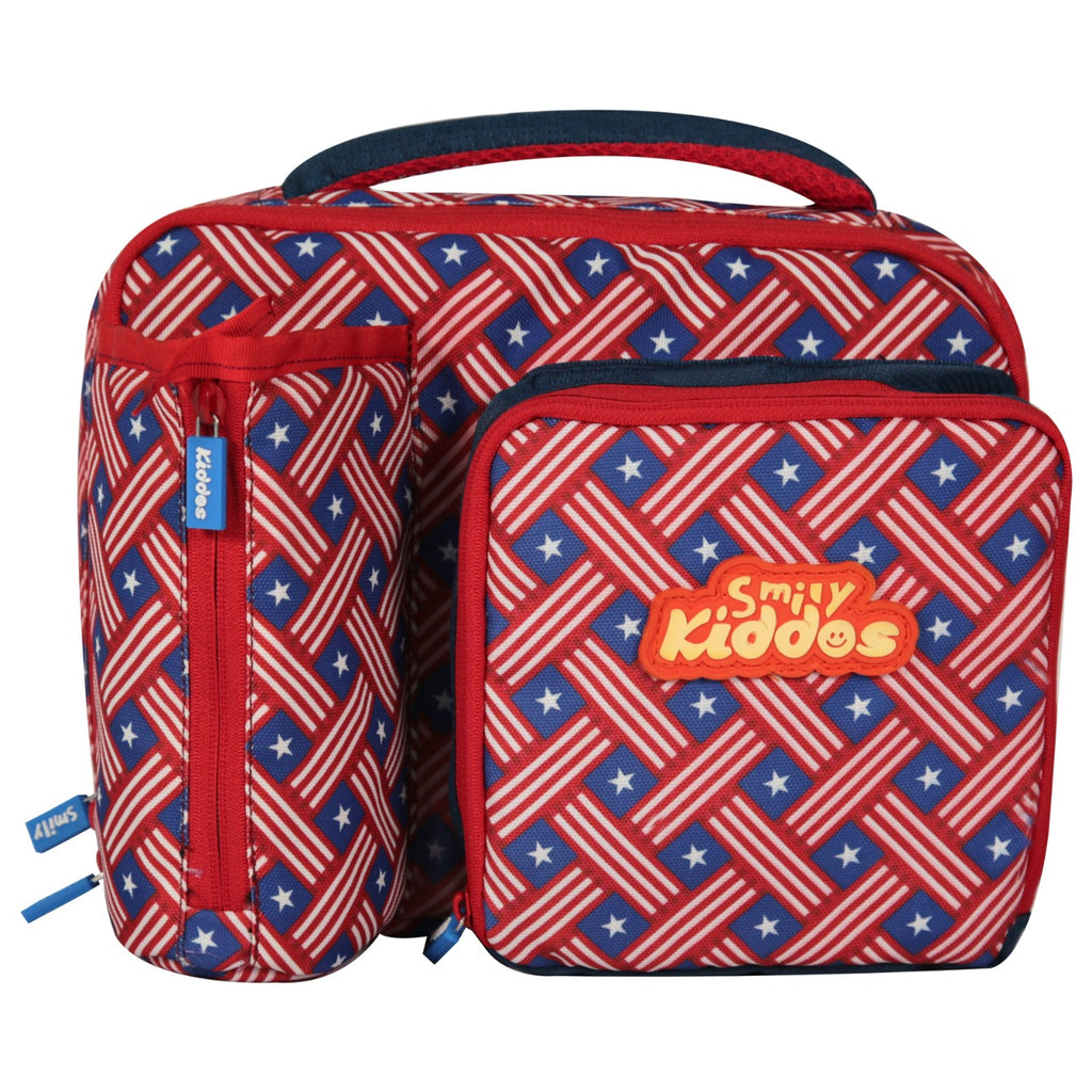 Smily Multi Compartment Lunch Bag American Hero Theme