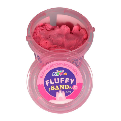 Image of Smily Kiddos Fluffy Kinetic Sand Pink