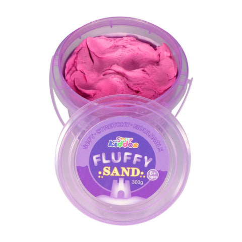 Image of Smily Kiddos Fluffy Kinetic Sand Purple