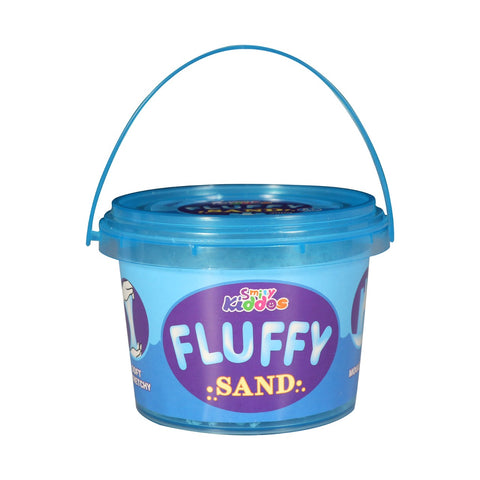 Image of Smily Kiddos Fluffy Kinetic Sand Blue