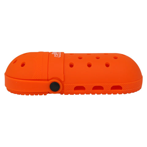 Image of Silicone shoe pencil case - Orange
