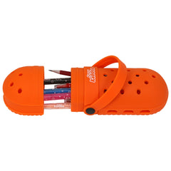 Smily Kiddos Silicone Shoe Pencil Case - Orange