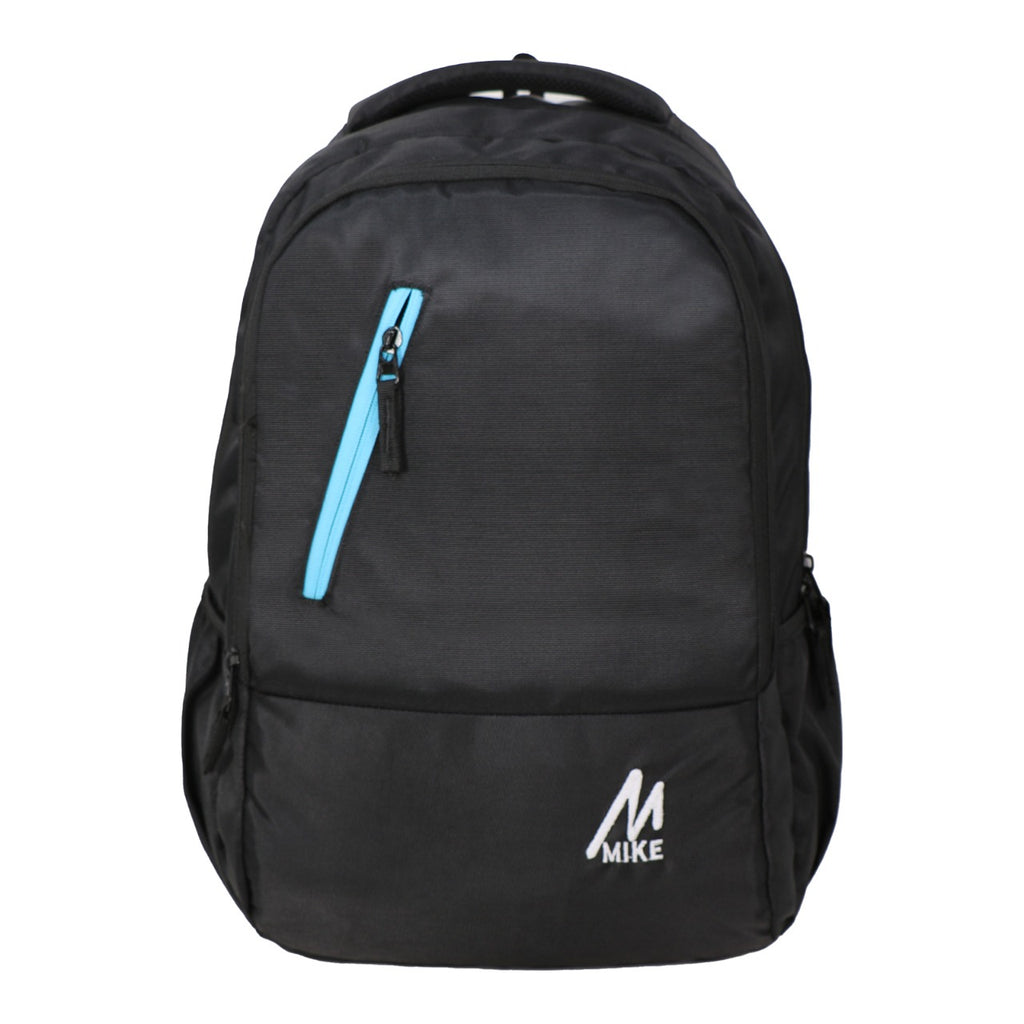 Mike Unisex Laptop Backpack - Black