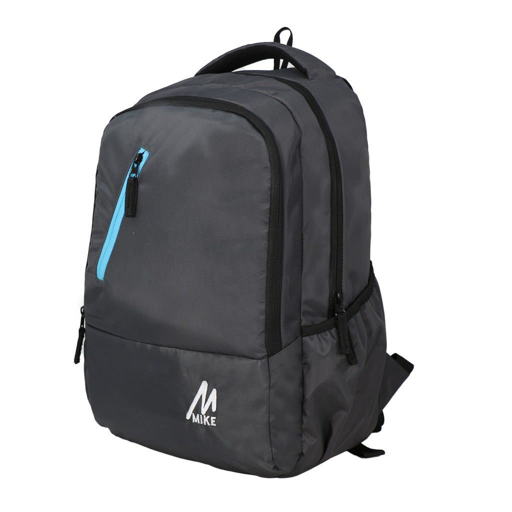 Mike Unisex Laptop Backpack - Grey