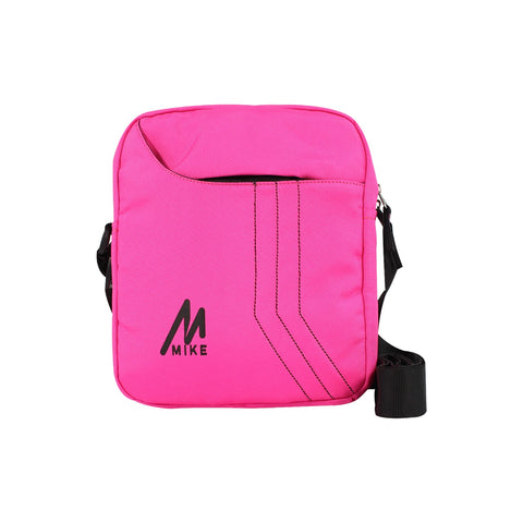 Image of Mike Solid Messenger Bag - Dark Pink