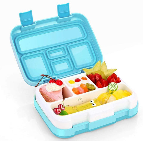 Image of Smily Kiddos Bento Lunch box - Blue