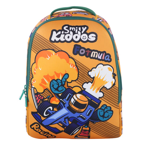 Image of Smily Kiddos Junior Backpack Racing Theme