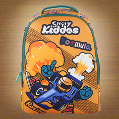 Smily Kiddos Junior Backpack Racing Theme