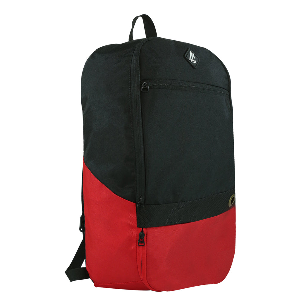 Mike Bags 17 Ltrs  Maxim Backpack -Black Red