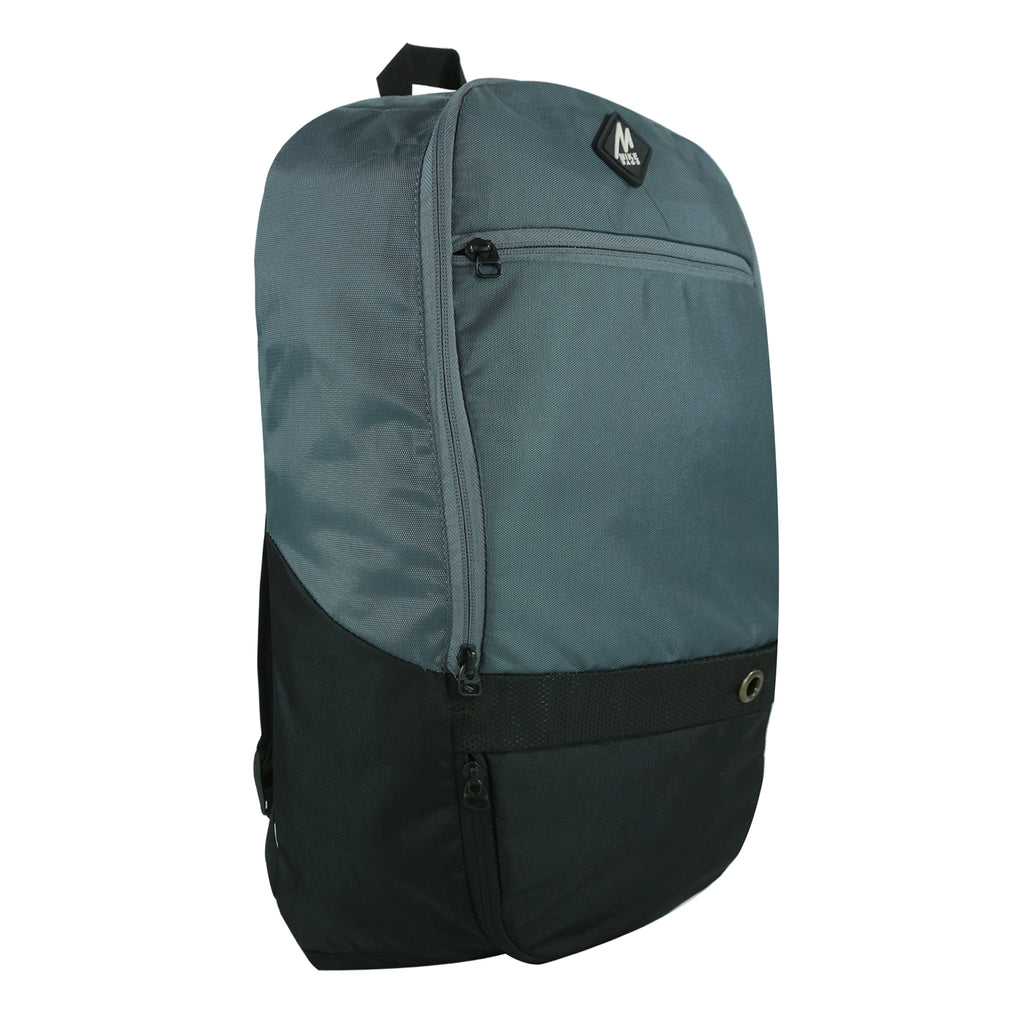 Mike Bags 17 Ltrs  Maxim Backpack -Grey with Grey Zip