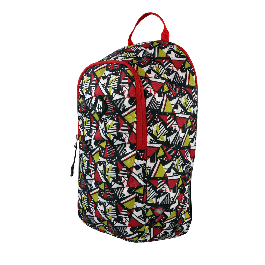 Mike Bags Eco Pro Daypack- Red & Olive Green