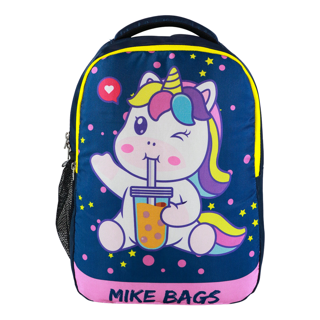 Mike Preschool Rainbow Unicorn Backpack : Pink